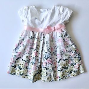 Edgehill Collection spring floral Easter dress 3mo